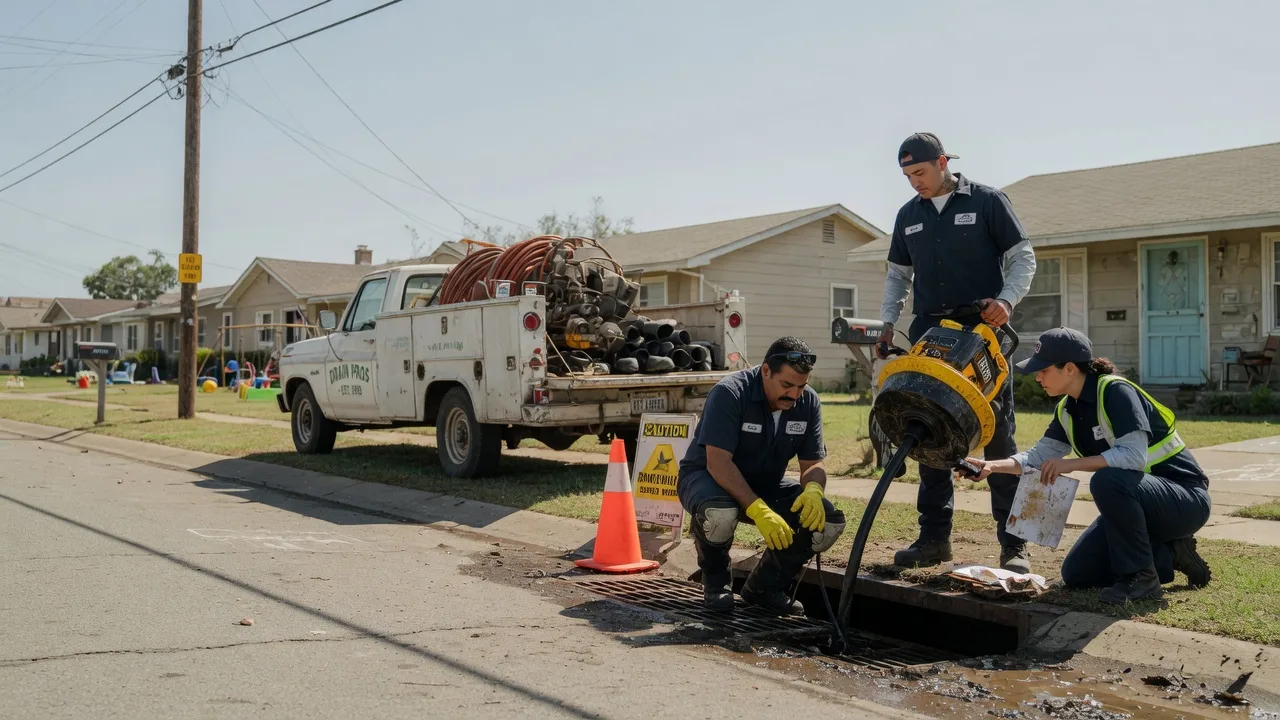 Drain Cleaning in Central, LA near me